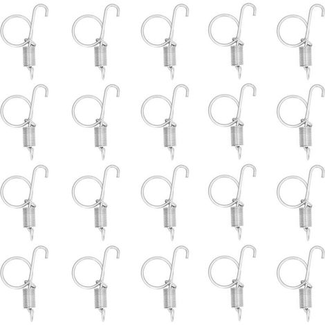 Set Mit 20 Vergoldeten Messing-bilderhaken, 10 X 23 Mm