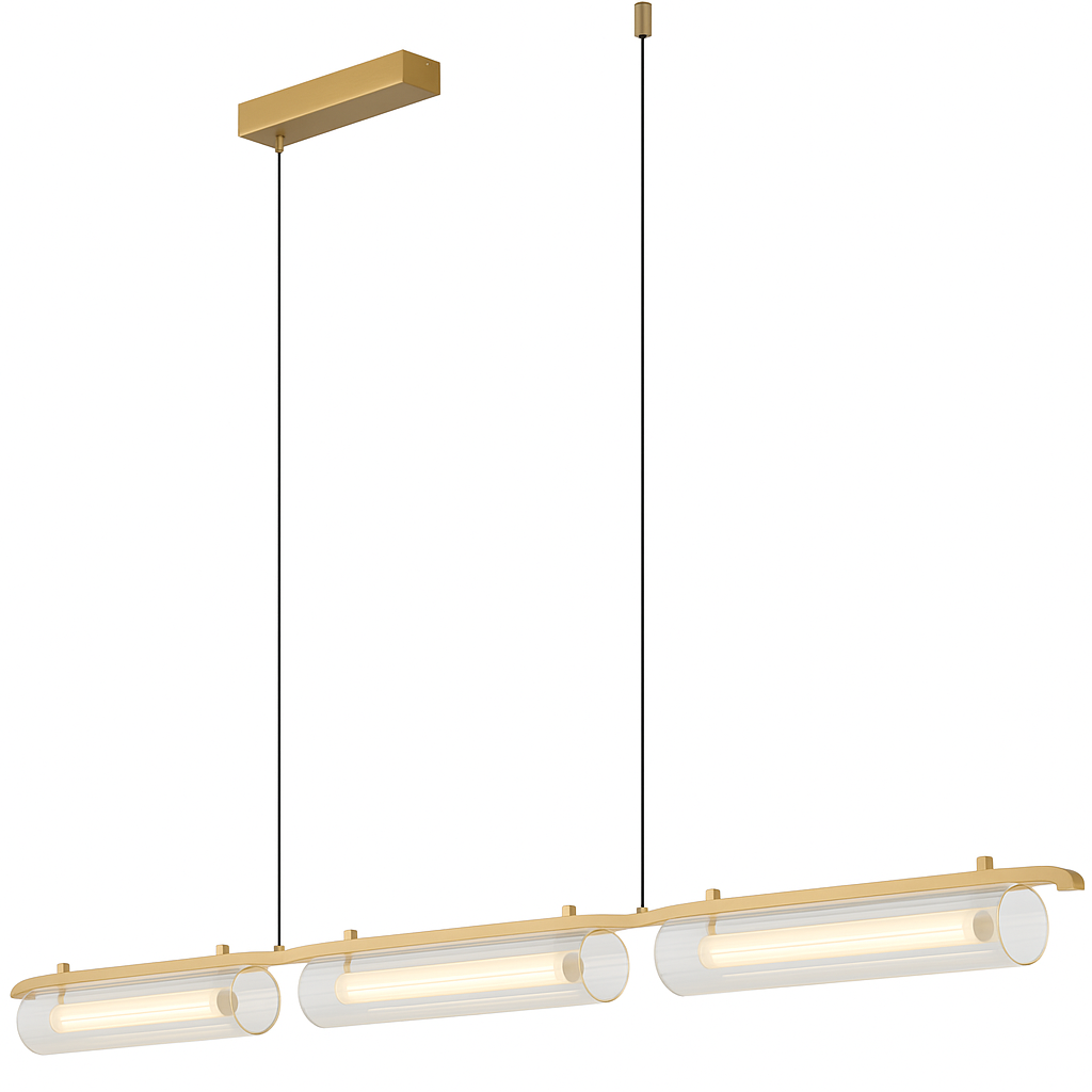 Selena – Tischhängeleuchte 126 Cm Gold
