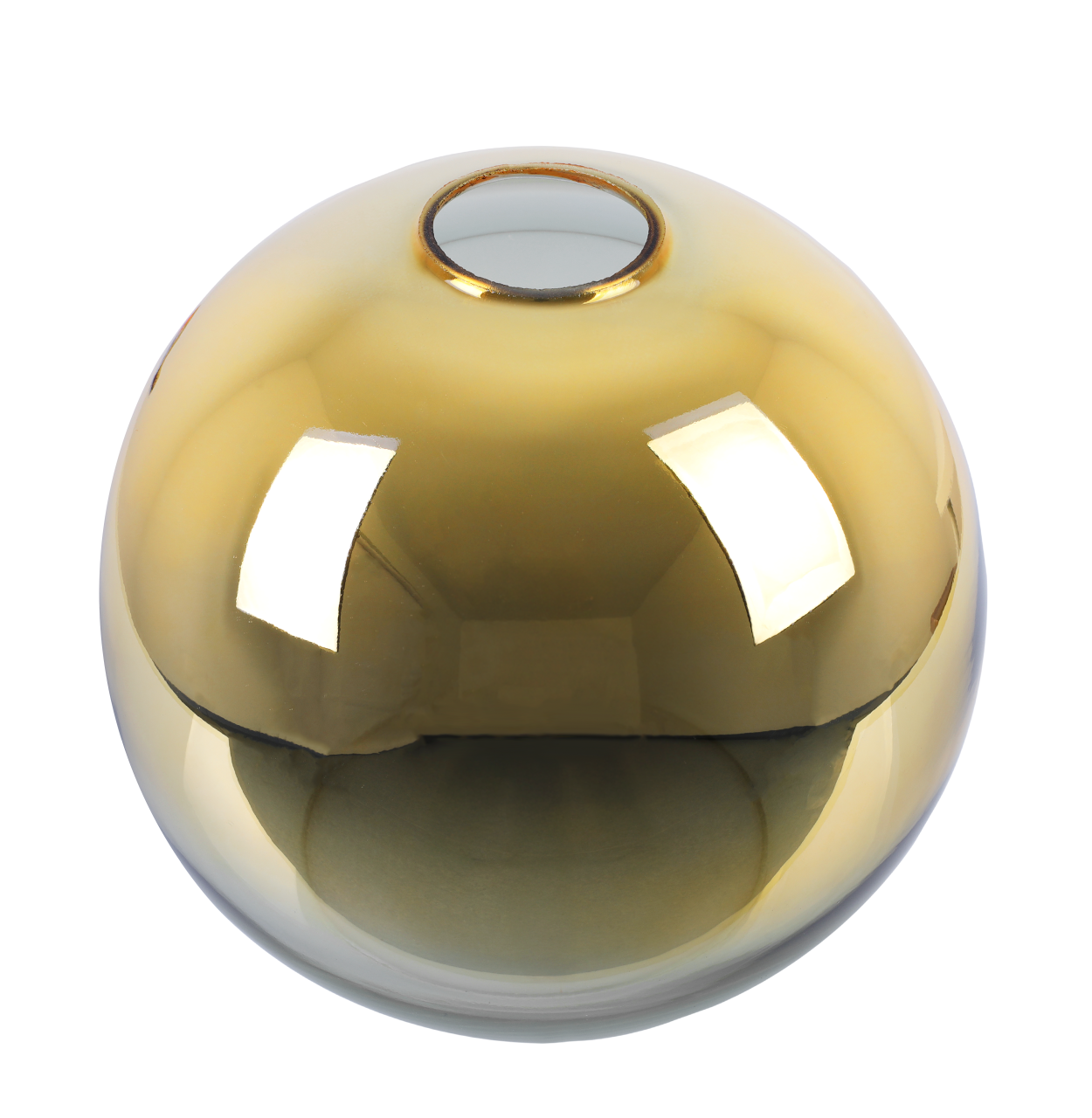 Bergen Gold Lampenschirm, Goldkugel, 15 Cm