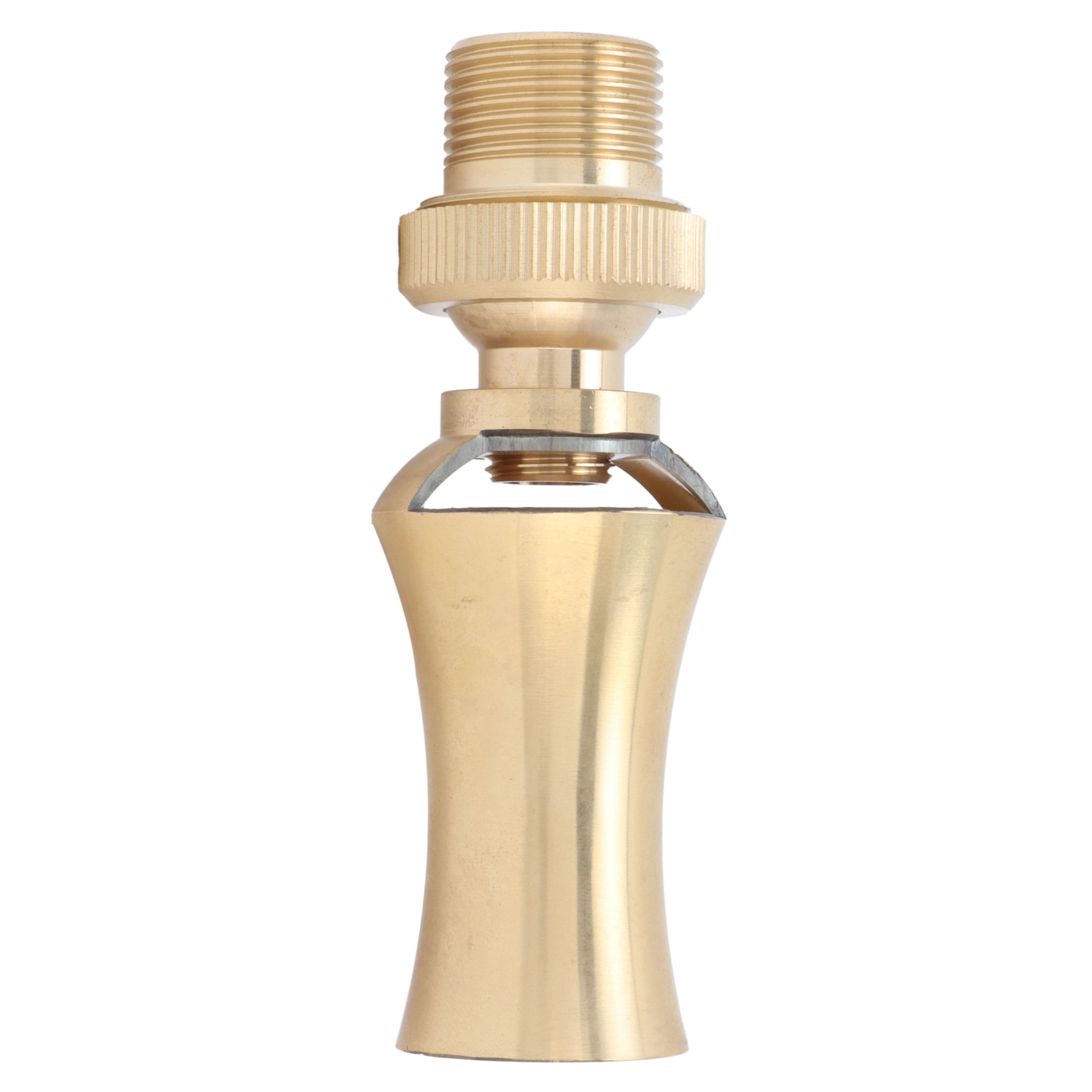 Springbrunnendüse Aus Messing, Eisturm-stil, Zedernholz, Verstellbar, Für Teiche, G1/2 Innengewinde, G3/4 Außengewinde, 25 Mm Durchmesser