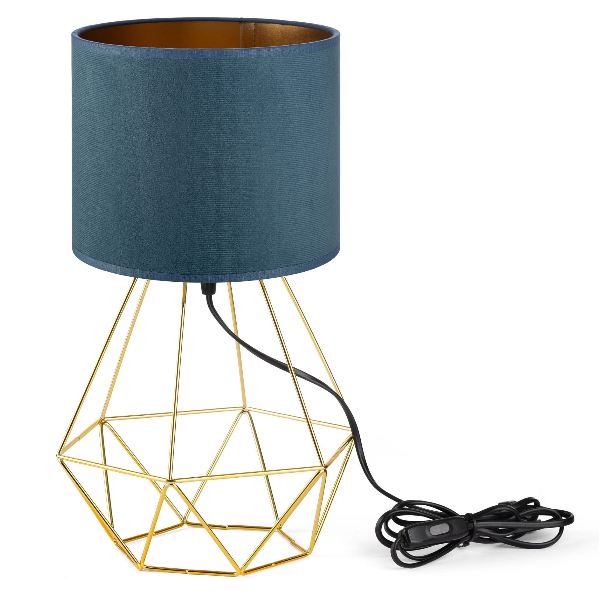 Tornado Lampe Asbz Samt Jeans-gold