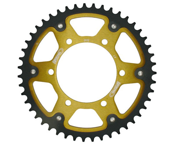 Stealth Prox Ktm Sx/exc Hinterradritzel Gold Stahl-alu Jtr897.46