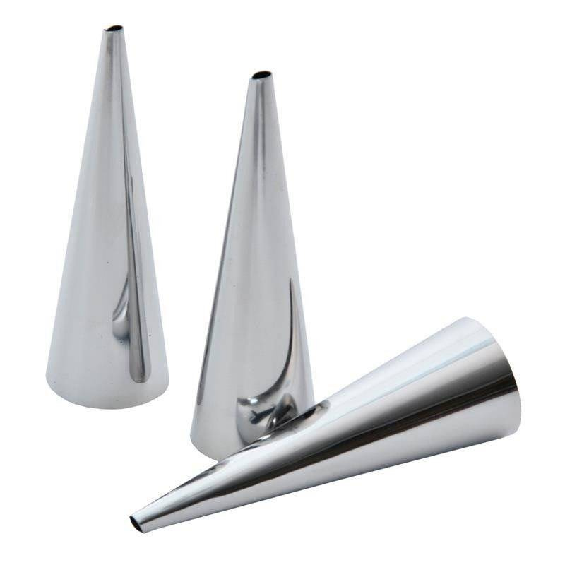 3x Stahlformen Für Sahnetörtchen