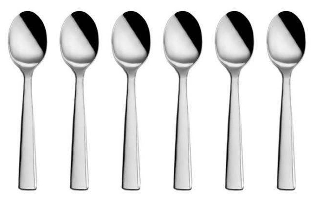 6 Kleine Edelstahl-löffel Für Espresso-kaffee, Löffelset