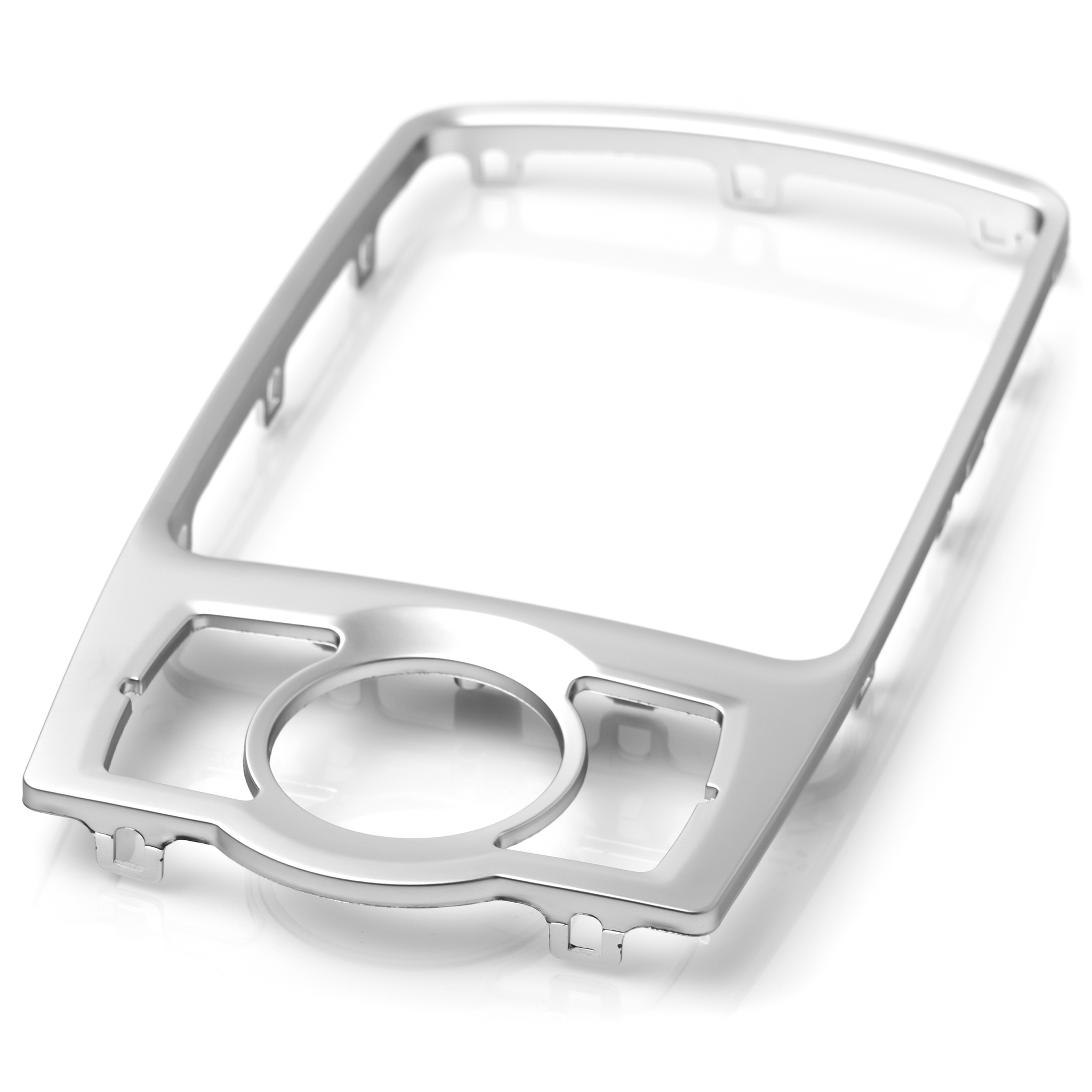 Mmi-konsolenrahmen, Schaltknauf, Audi A6, C6, Q7, Chrom