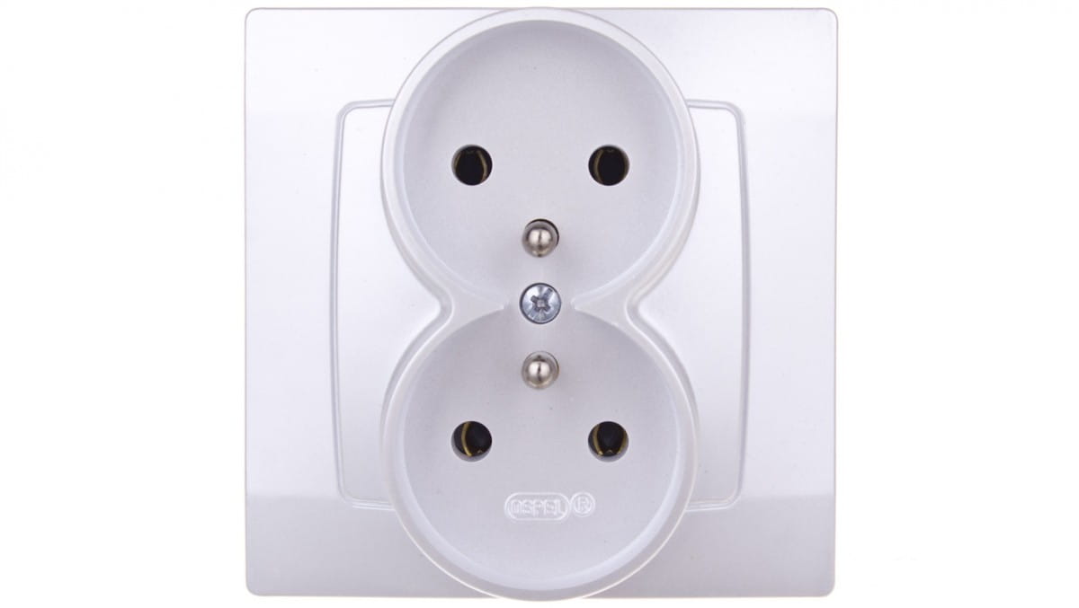 Karo Doppelfassung Mit/ohne Perlsilber Gp-2sz/43
