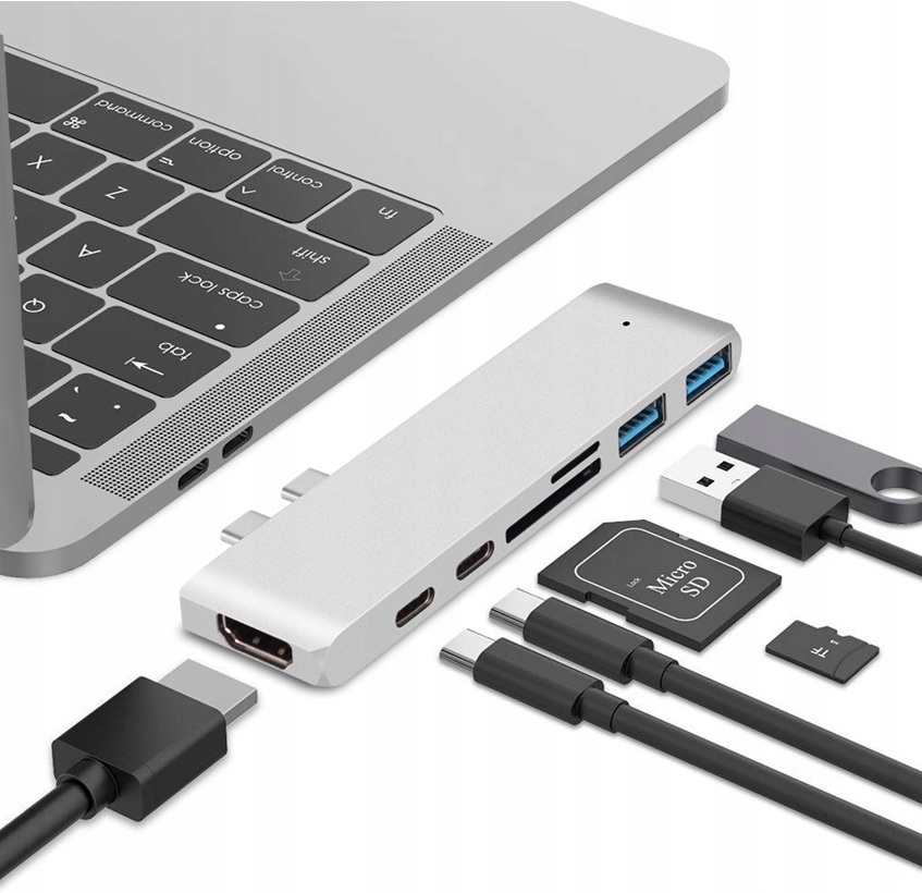 Usb-c-usb-thunderbolt-hdmi-4k-adapter Für Macbook Pro Air