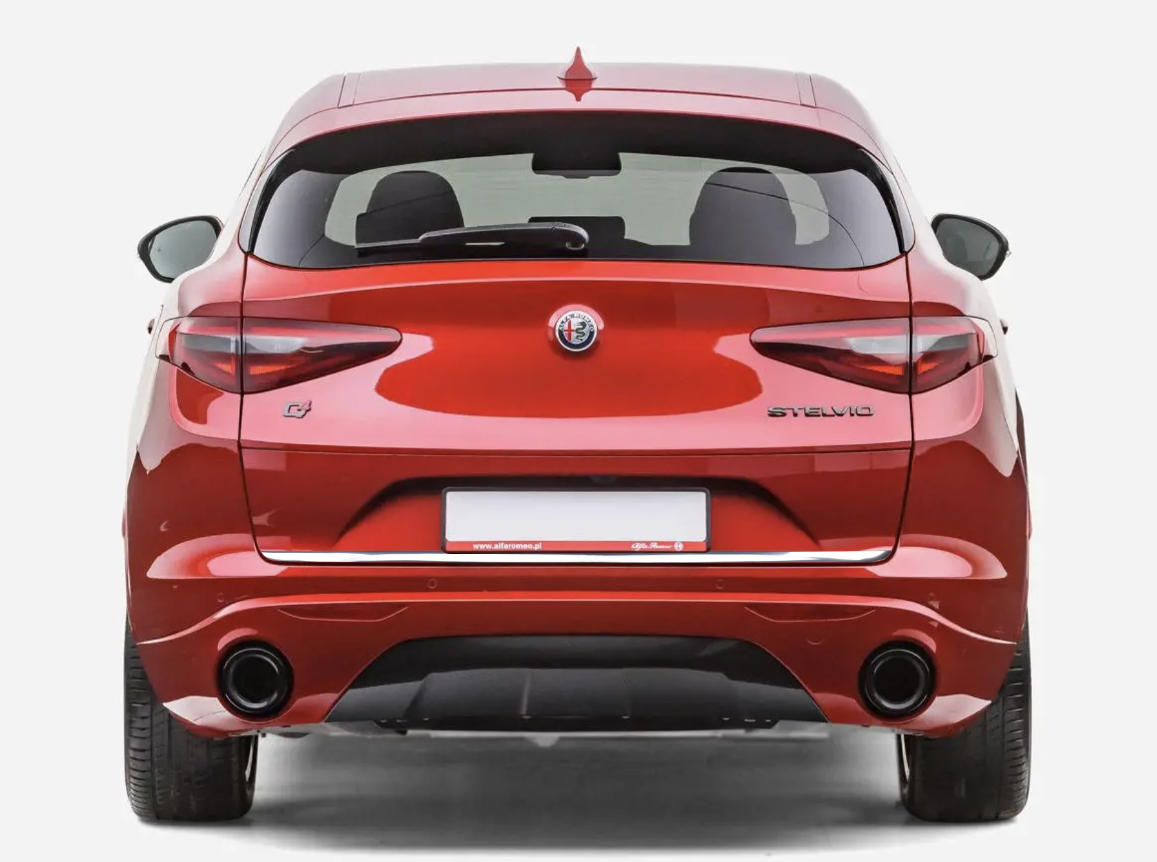 Alfa Romeo Stelvio - Chrom-heckklappenverkleidung