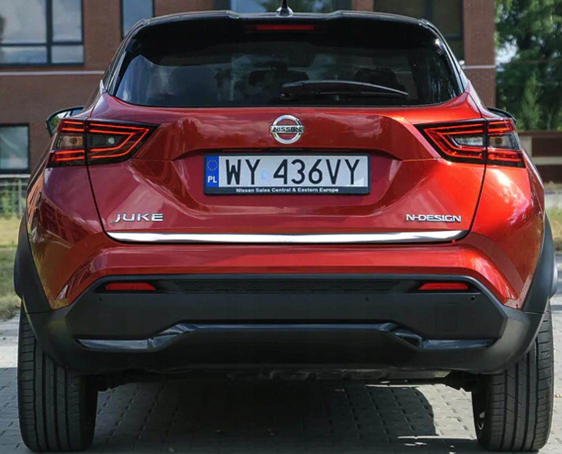 Nissan Juke Ii 2019+ Chrom-heckklappenverkleidung Tuning