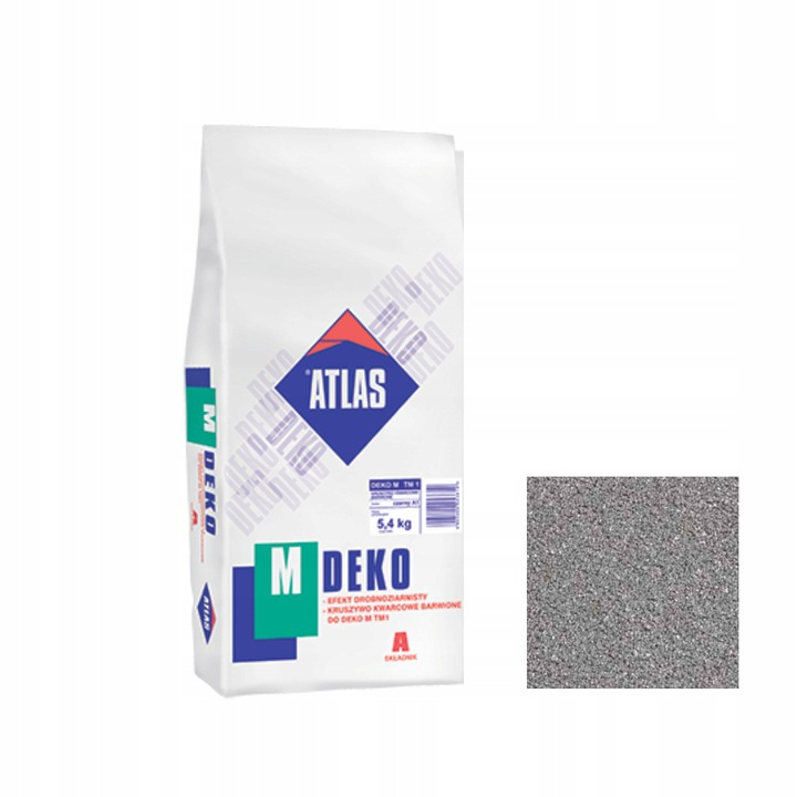 Atlas Aggregate Deco M Silber 5,4 Kg