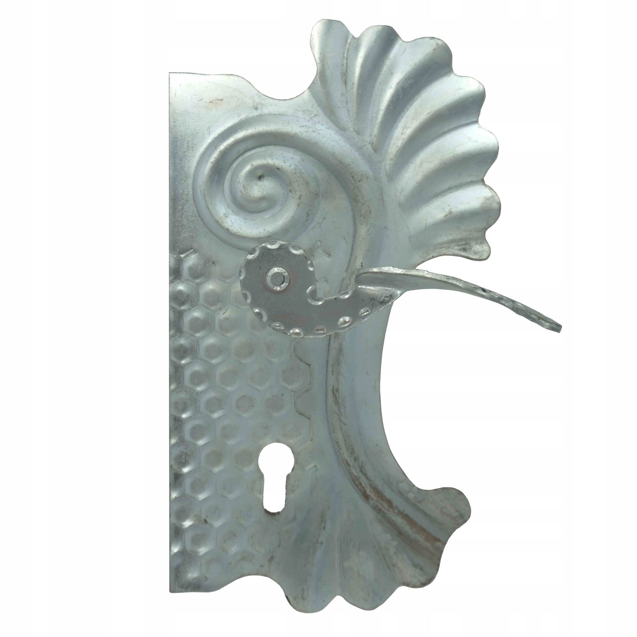 Rechte Platte Mit Griff 72 Abstand Otw Geschmiedete Elemente 63.174.72 H290xl160 2,5 Mm
