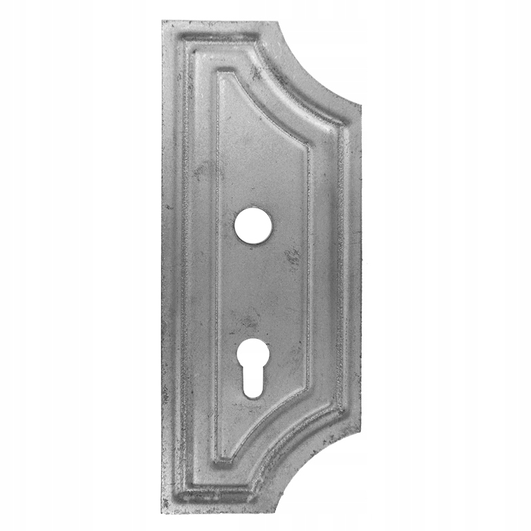 Rechte Platte, 72 Lochabstand, Geschmiedete Elemente 63.131.72 H280xl100 2,5 Mm