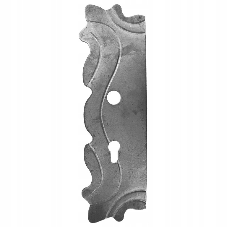Linke Platte, 90 Mm Lochabstand, Geschmiedete Elemente 63.112.90 H295xl70 4 Mm