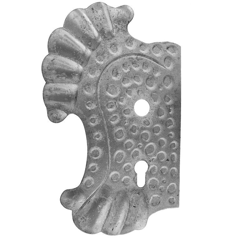 Linke Platte, 72 Lochabstand, Geschmiedete Elemente 63.119.72 H275xl160 3mm