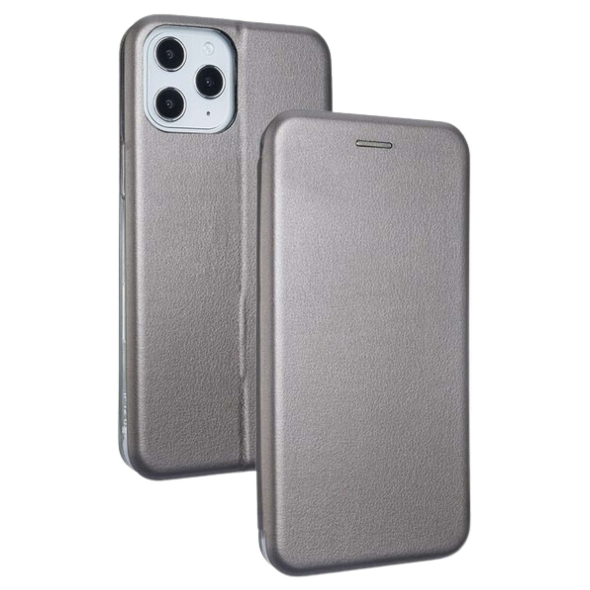 Beline Book Magnetische Hülle Für Iphone 12 Pro Max 6,7 Zoll, Stahl
