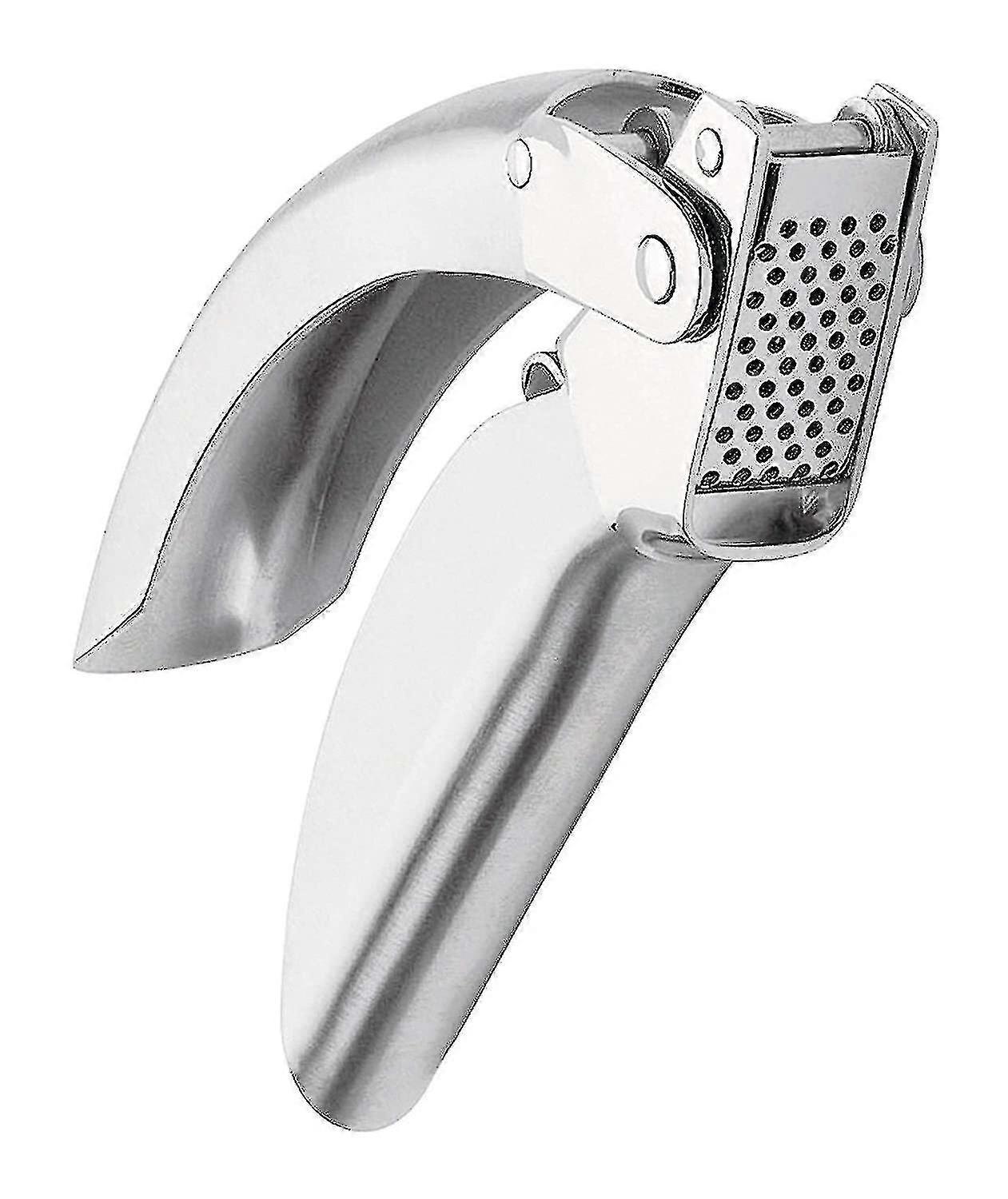 Knoblauchpresse, Edelstahl, Maße: 16,5 X 2,5 X 3,8 Cm, Silber, S2024123017103