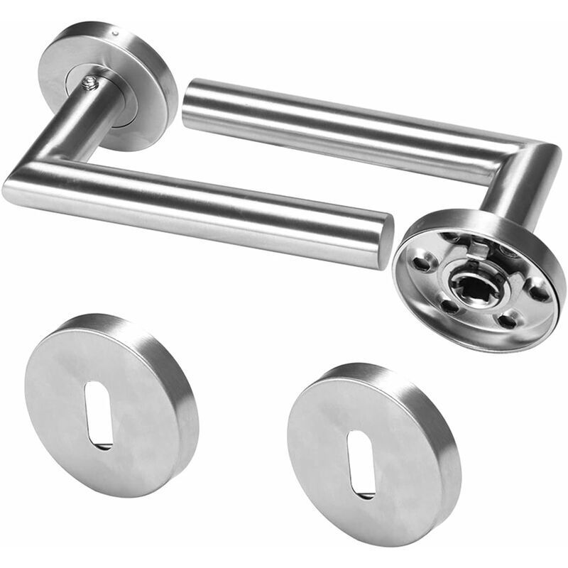 Edelstahlgriff Für Schlafzimmer/badezimmer (farbe: Silber)