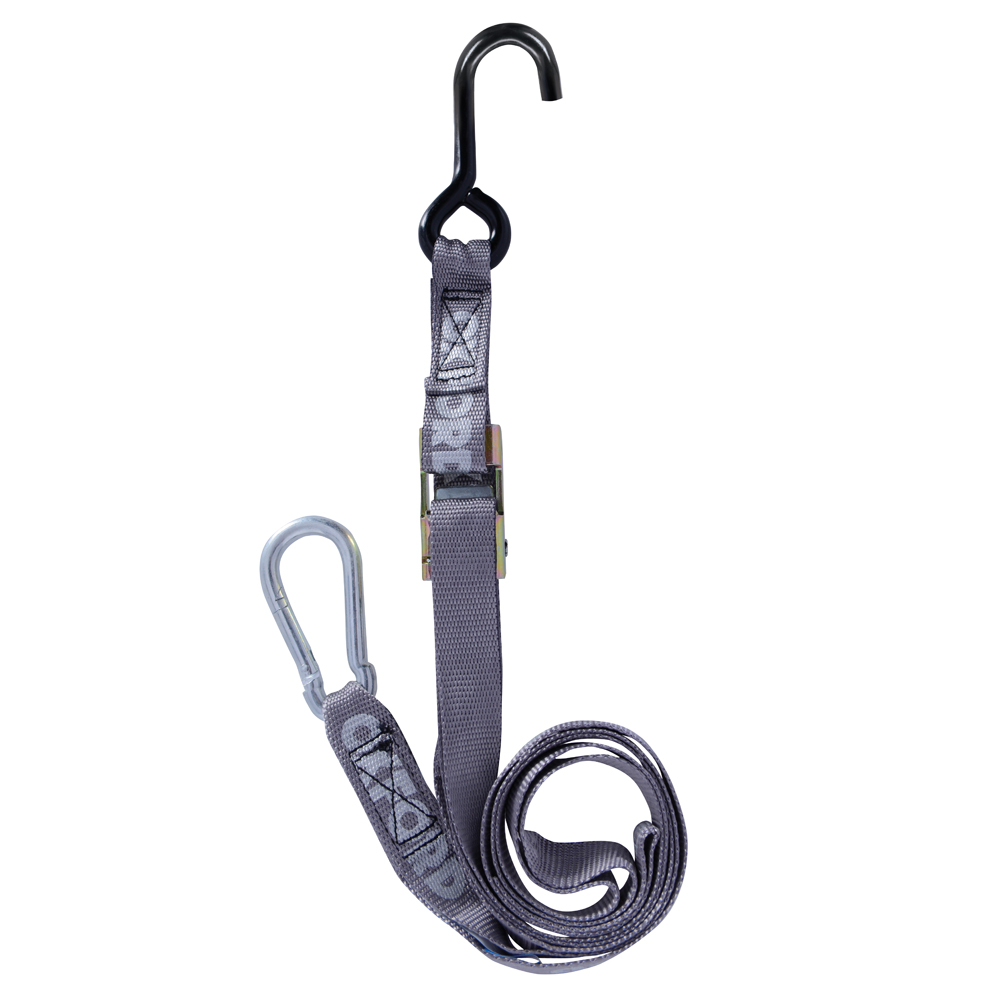 Oxford Motorrad-spanngurte 2 M Mit Schnalle Silber Ox292