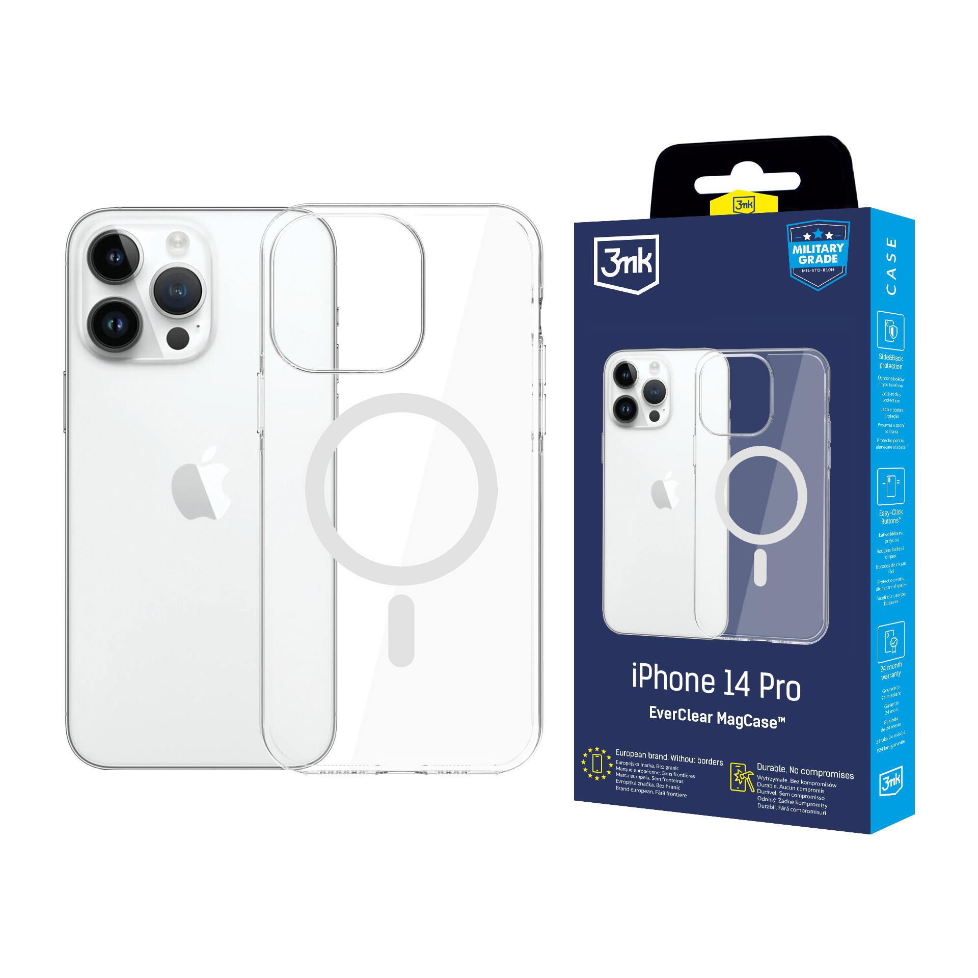 Apple Iphone 14 Pro - 3mk Everclear Magcase