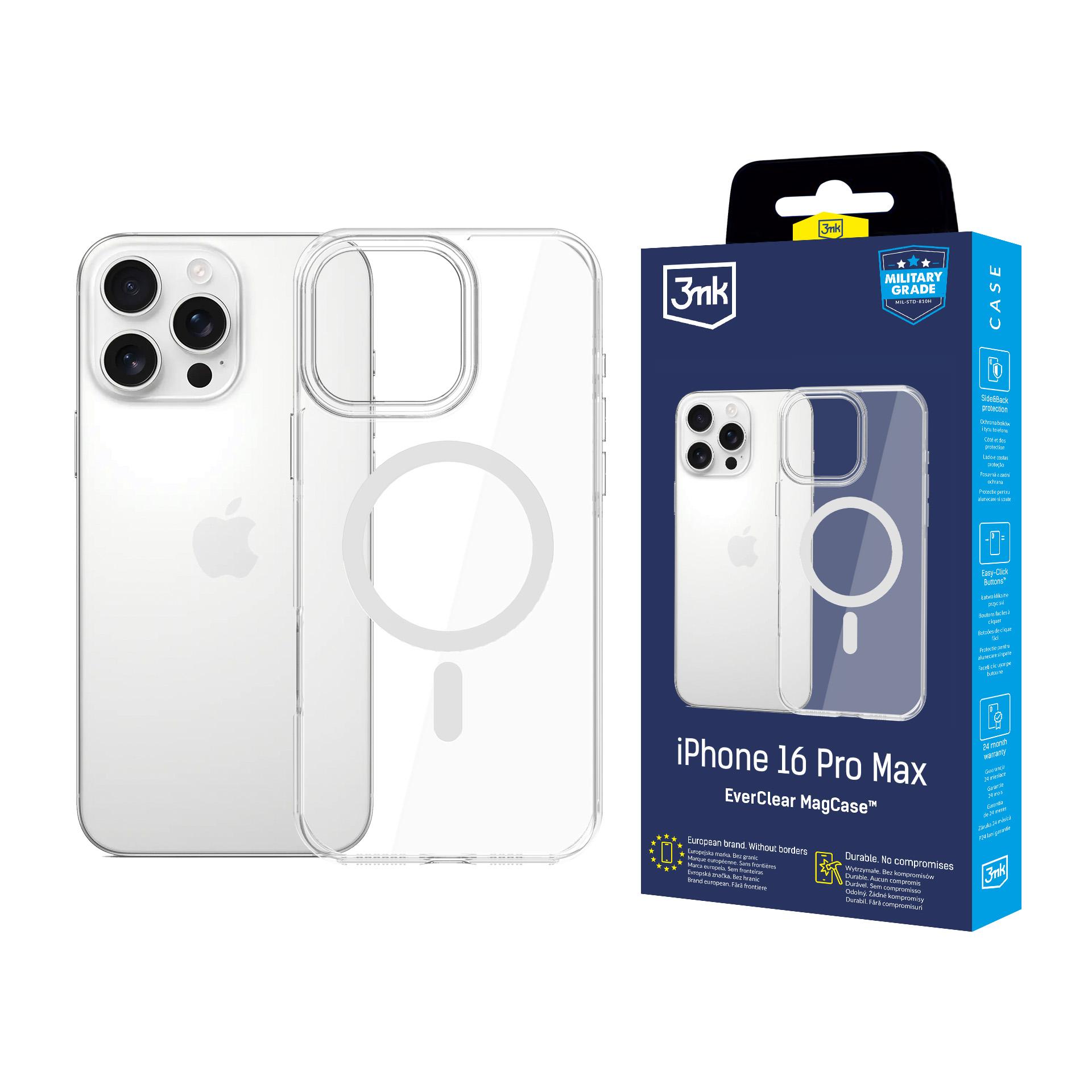 Apple Iphone 16 Pro Max - 3mk Everclear Magcase