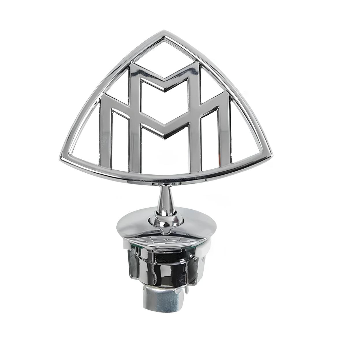 Maybach-emblem Für Die Motorhaube, Dekoratives Emblem, Silbernes Fadenkreuz