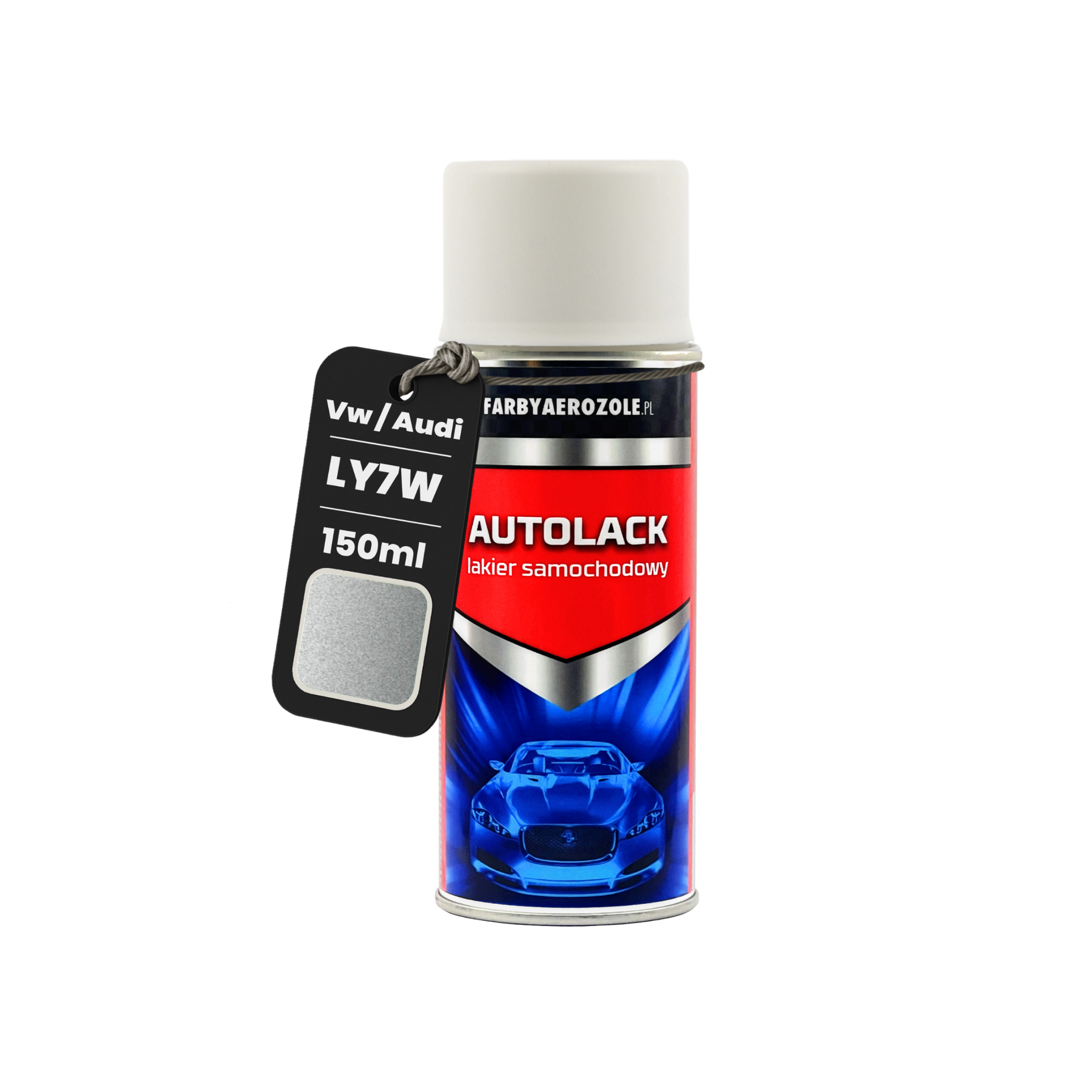 Ly7w Vw Audi Silbersee Metallic Silber Autolackspray 150 Ml