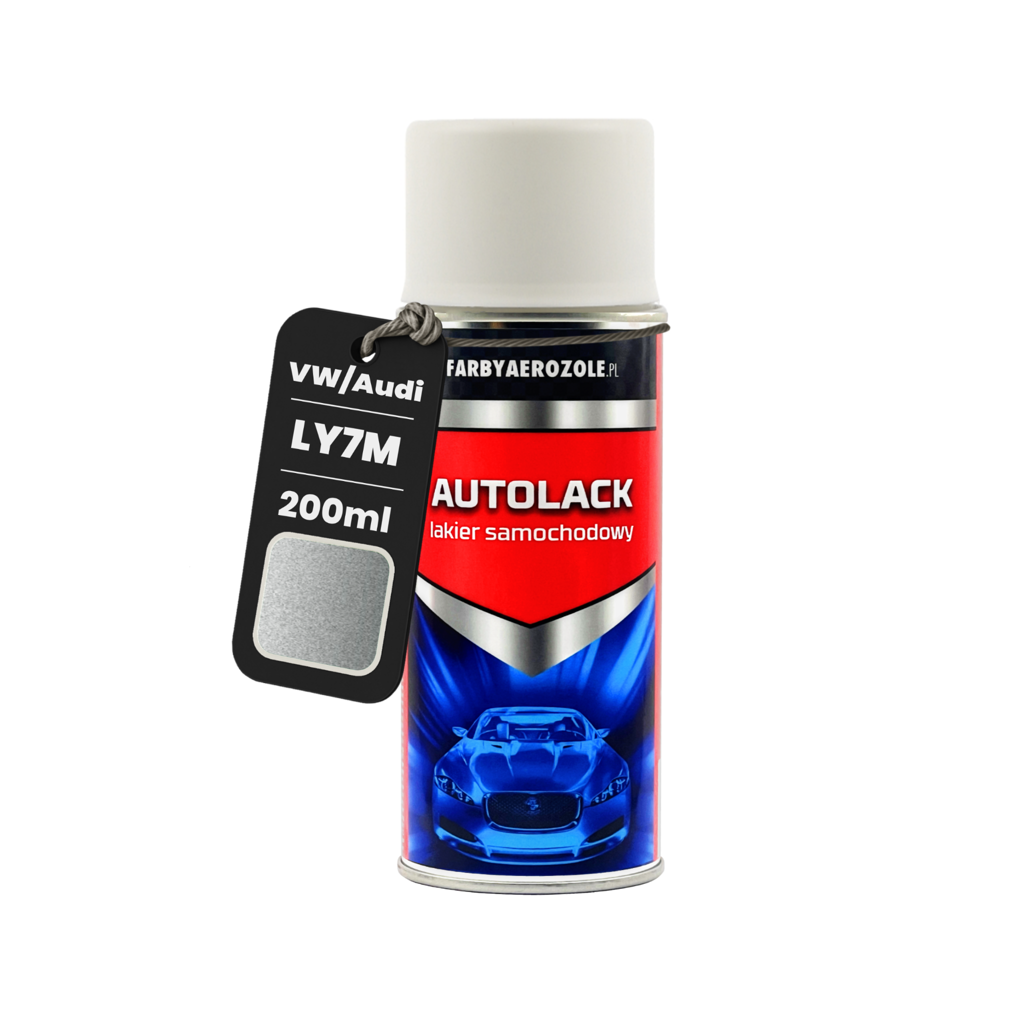 Ly7m Vw Audi (aluminiumsilber) Autolackspray 200ml