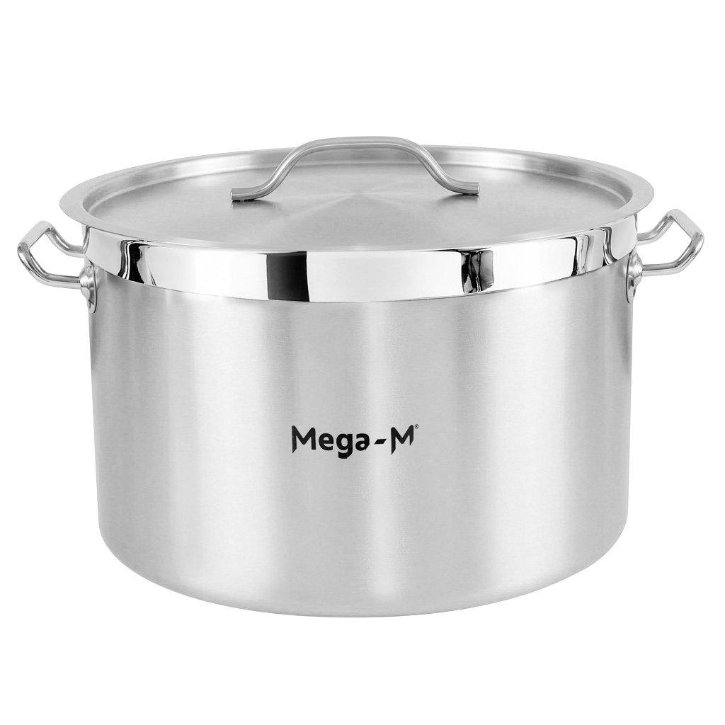 Mittlerer Catering-topf Mit Deckel Mega-m Pro 44 L, Durchmesser 45 Cm X Höhe 28 Cm, N