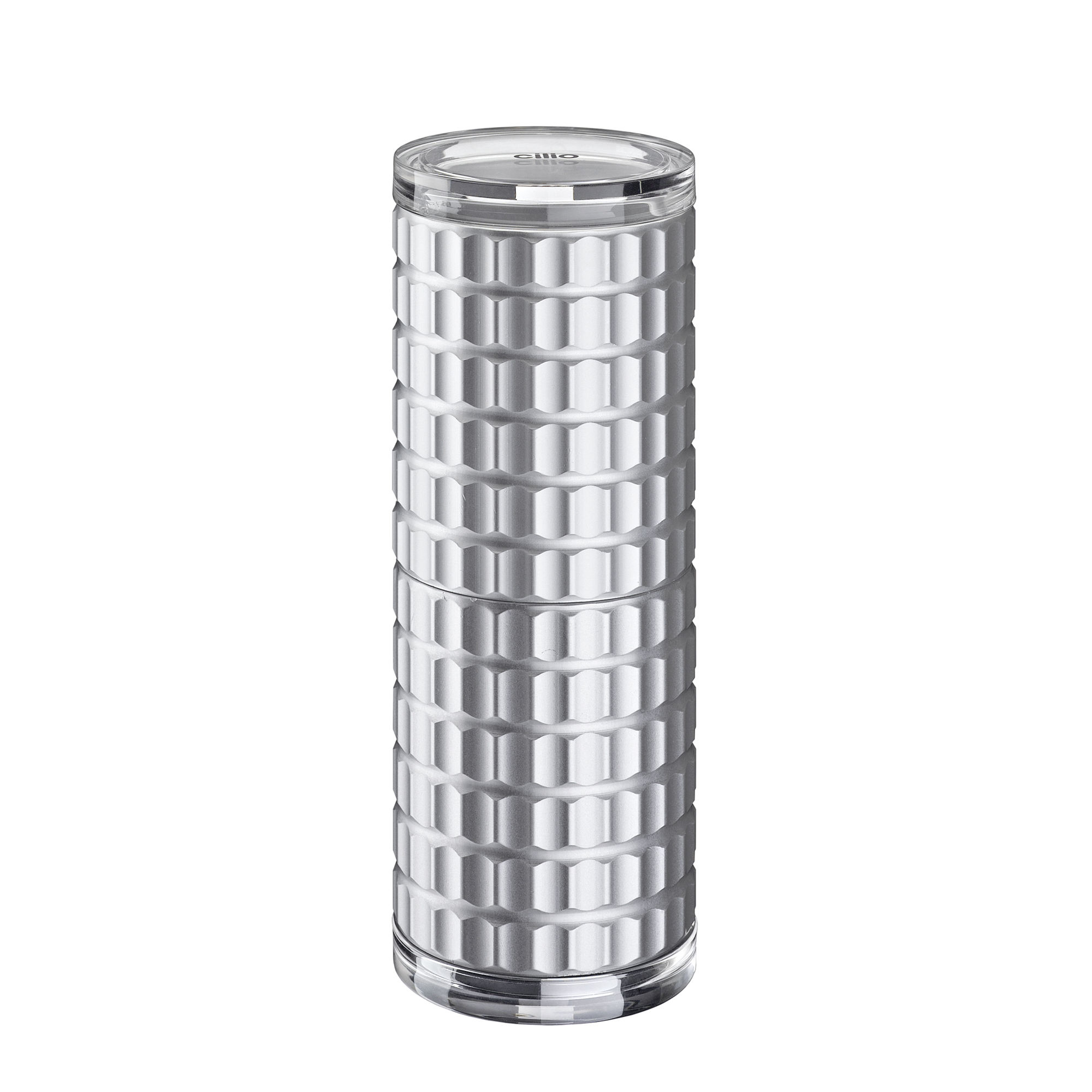 Gewürzmühle, Aluminium/keramik, Durchmesser 4,5 X 12,5 Cm, Metallisch / Cilio