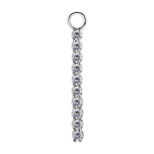 Charms - Cocr Nf - Silber Xl - Premium-zirkonia - D-038