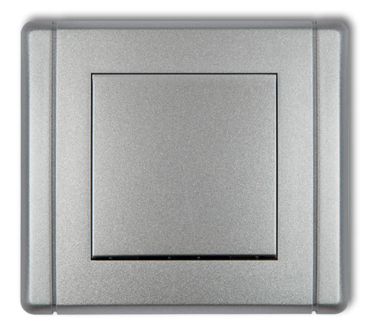 Flexi Einpoliger Schalter, Silbermetallic, 7fwp-1