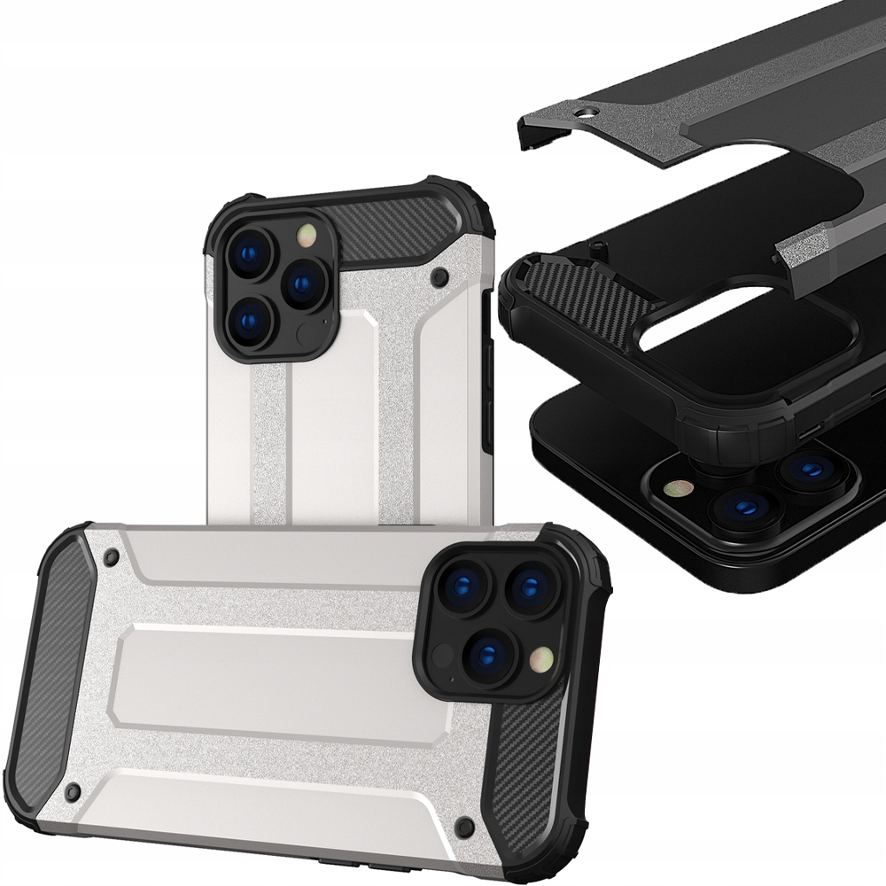 Hybrid Armor Iphone 13 Pro Silber