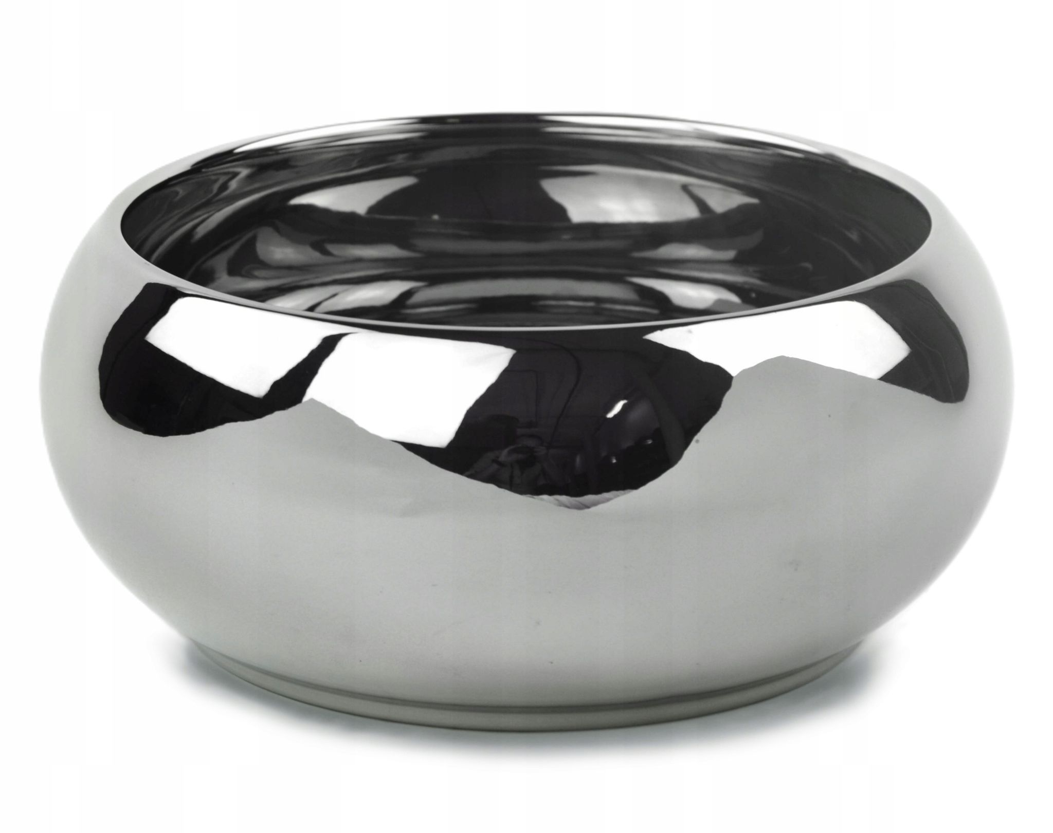 Keramik-blumentopf, Deckel, Dekorative Schale, Klassisches Silber, 14 Cm