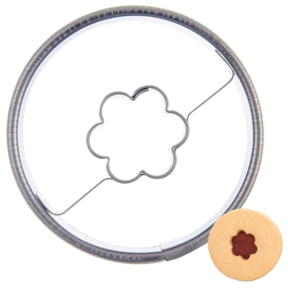 Blumenkreis-ausstechform, Lebkuchen-ausstechform