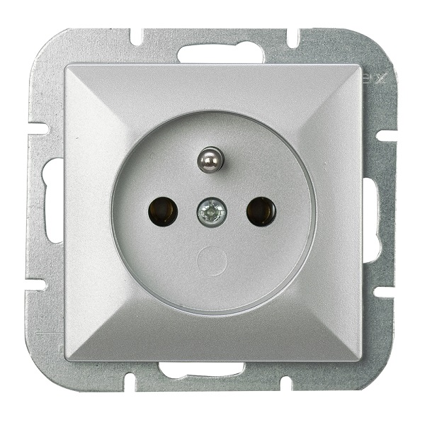 Pearl Einzelfassung P/t Z/u Silber - E+9000166