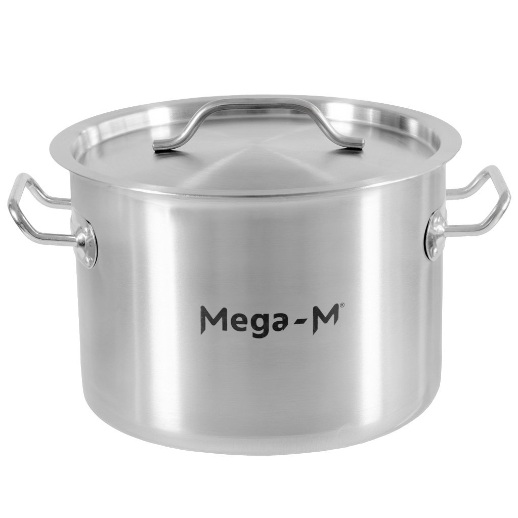 Mittlerer Catering-topf Mit Deckel Mega-m Standard 14 L, Durchmesser 30 Cm X Höhe 20 Cm, N