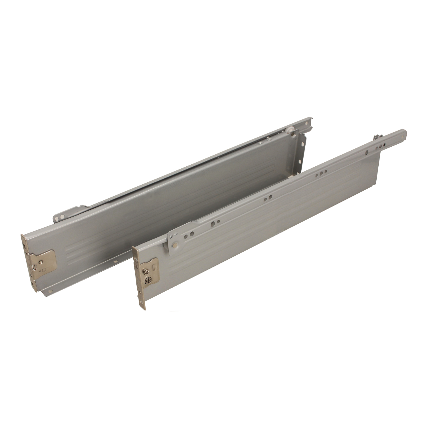 Schubladenseite Spr2-86, Silber, 400 Mm