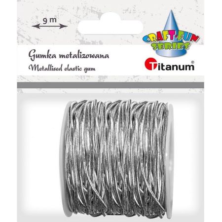 Elastische Kordel Silber Pj687