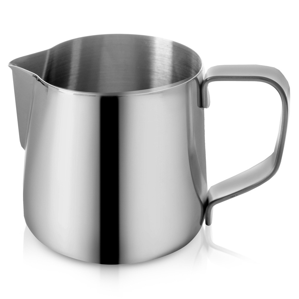 Milchkännchen Aus Edelstahl, Milchaufschäumkännchen, Messbecher, 160 Ml