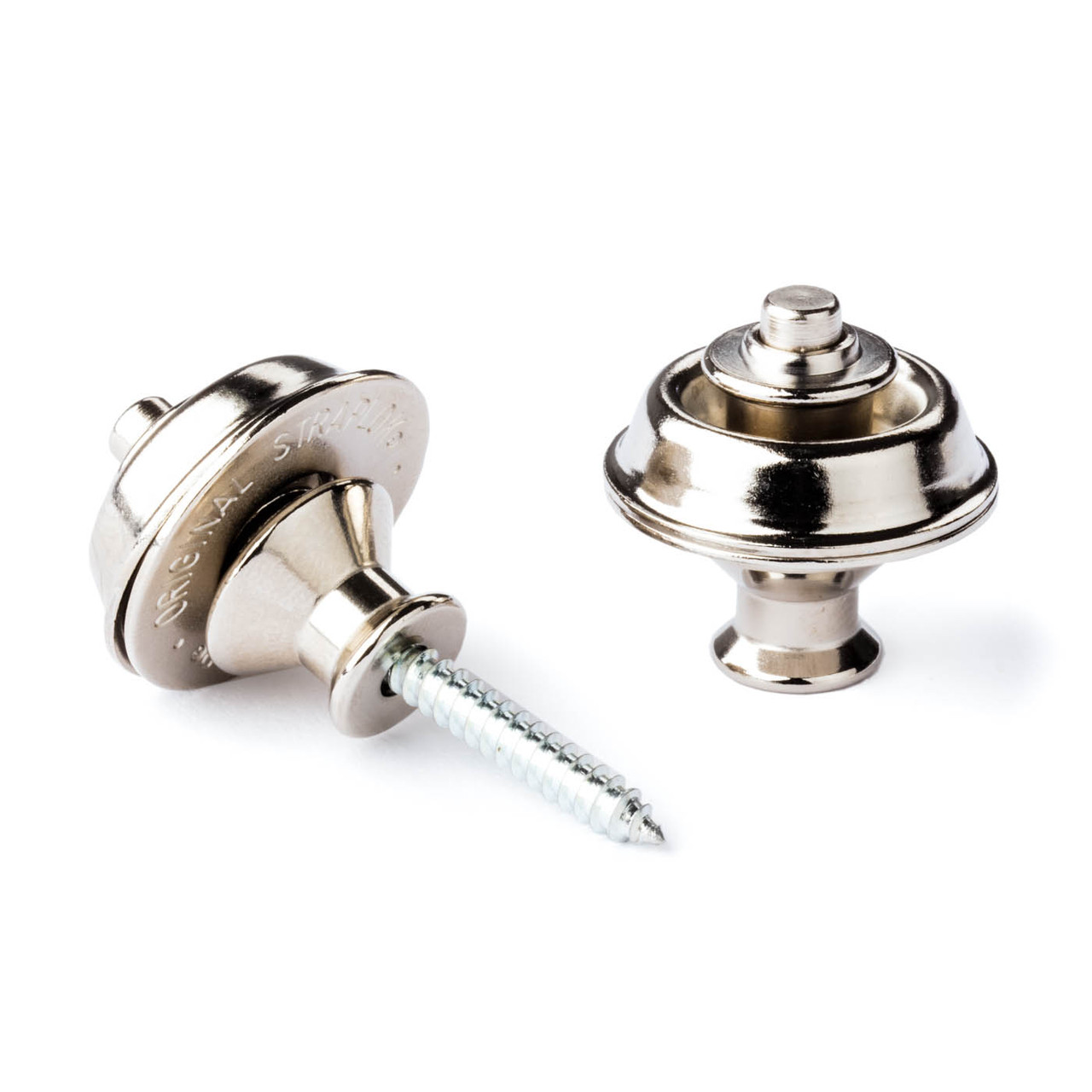 Dunlop Straplock Dual Design Nickel Finish Sls1031n Gürtelhaken