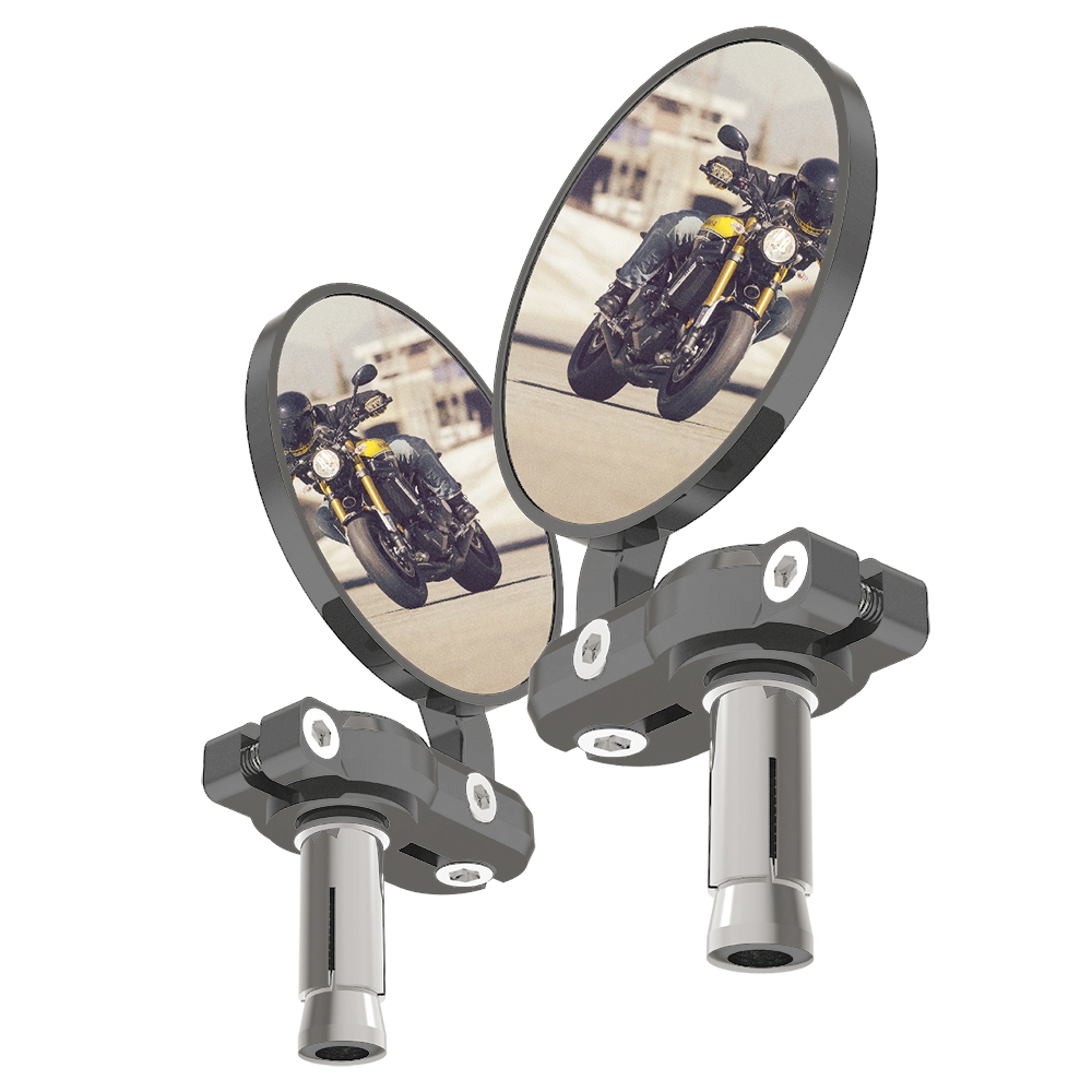 Oxford Silberne Aluminium-endspiegel, 2er-set