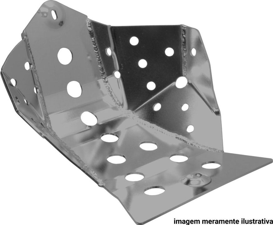Crosspro Aluminium-motorabdeckung Passend Für: Swm 300 / 500 Rs 15 - 22 Farbe Silber