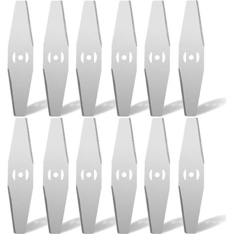 Ersatzklinge Aus Metall Für Akku-freischneider, Enthält 12 Klingen. Zubehör Für Rasenkantenschneider.