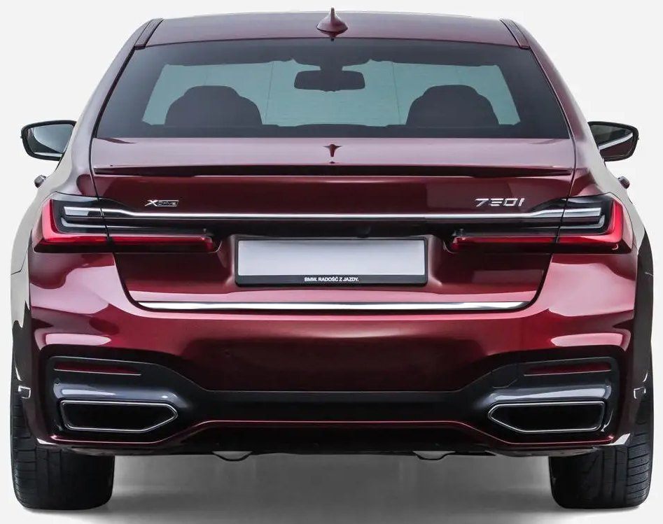Bmw 7er G11 2015+ Chrom-heckklappenverkleidung Tuning