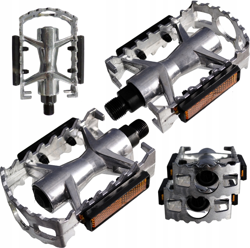 Feimin 961 Aluminium Fahrradpedale Silber