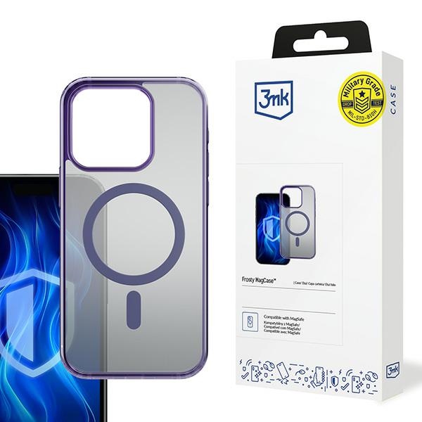Apple Iphone 15 Pro Max – 3mk Frosty Magcase Lila