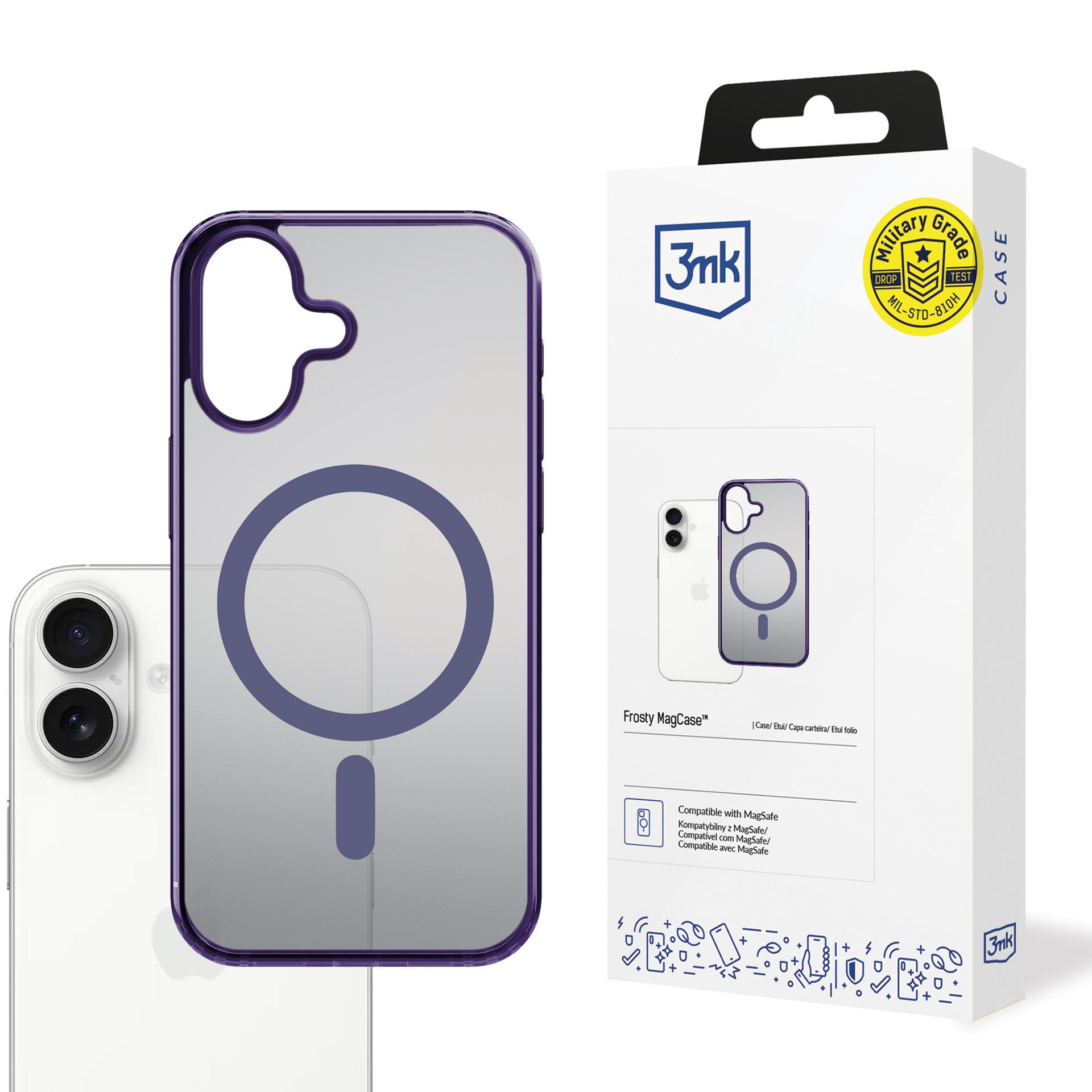 Apple Iphone 17 - 3mk Frosty Magcase Lila