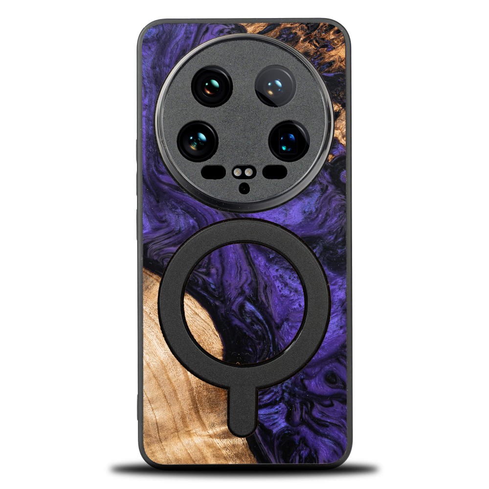 Bewood Unique Schutzhülle Für Xiaomi 14 Ultra – Violett Mit Magsafe