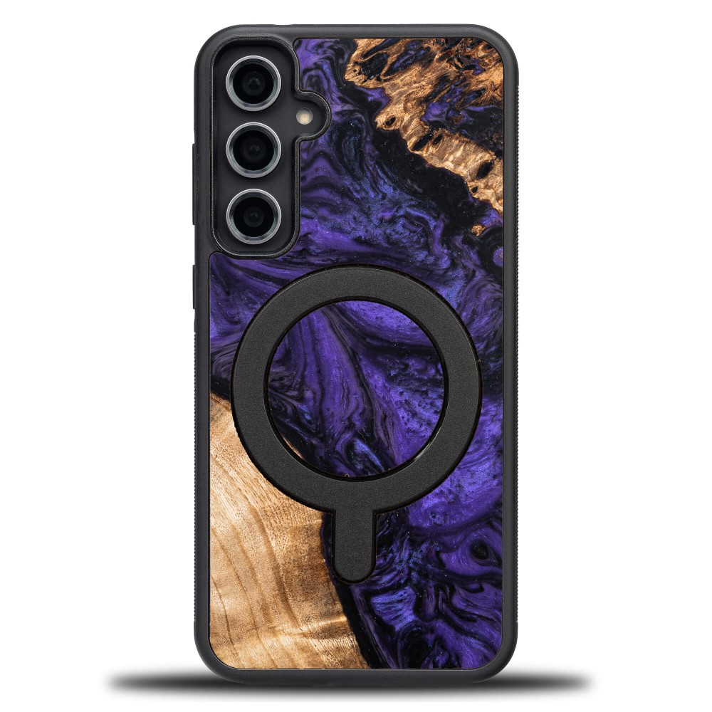 Bewood Unique Schutzhülle Für Samsung Galaxy S23 Fe – Violett Mit Magsafe
