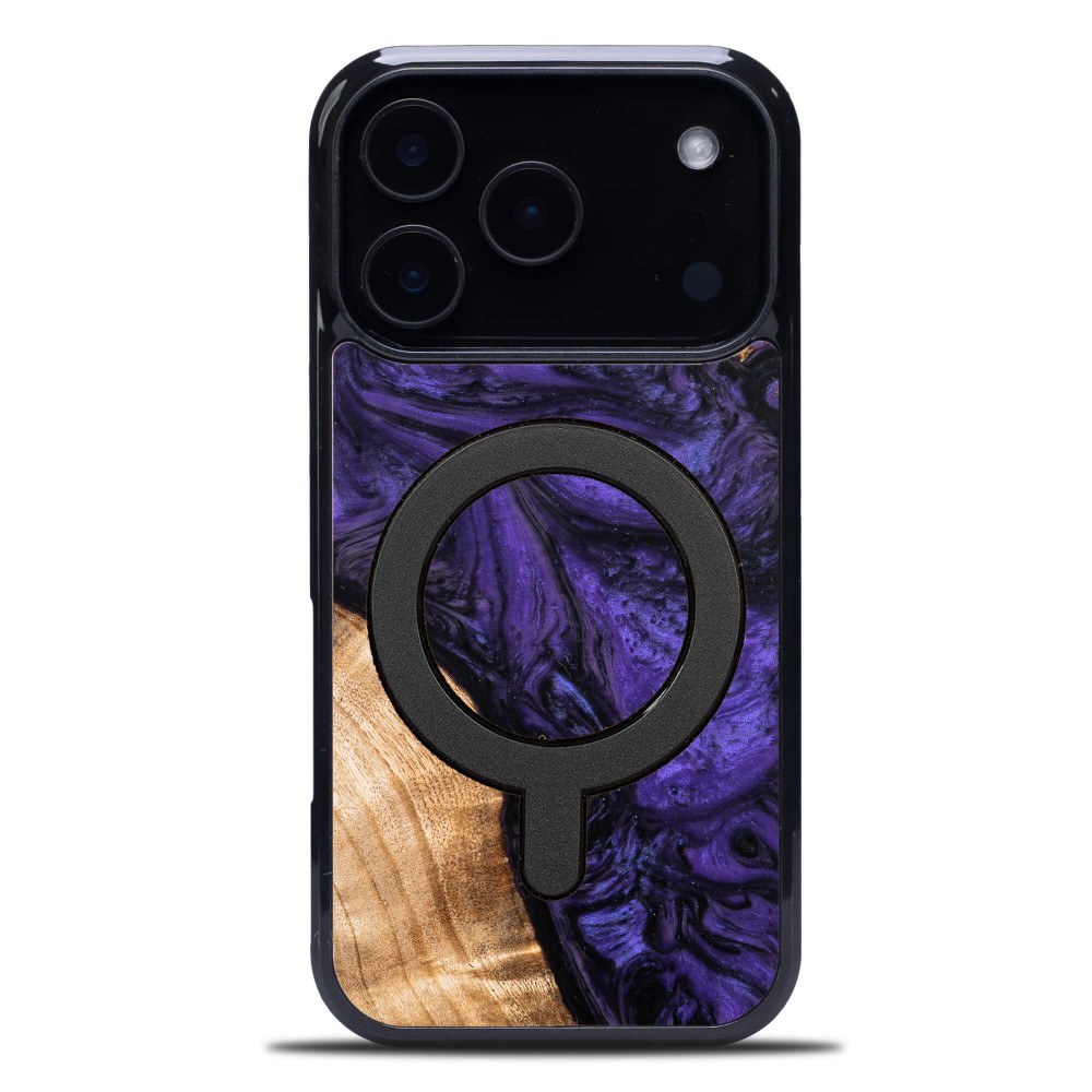 Bewood Unique Hülle Für Iphone 17 Pro – Violett Mit Magsafe